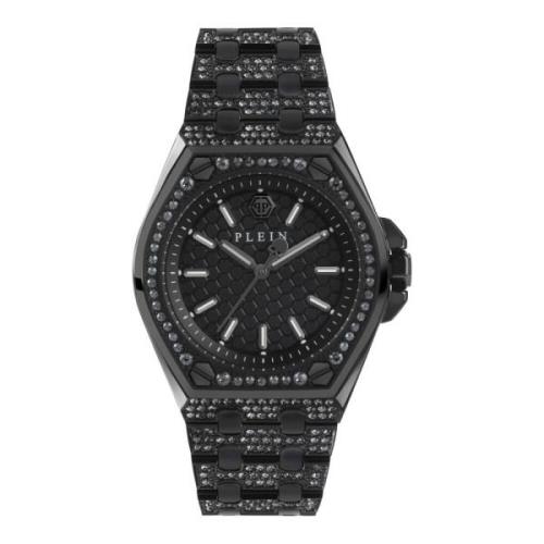 Extreme Lady Crystal Horloge Philipp Plein , Black , Dames