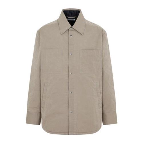 Groene Gewatteerde Werkshirt Aw22 Craig Green , Beige , Heren