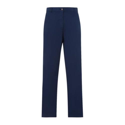 Navy Blauwe Chino Broek Universal Works , Blue , Heren