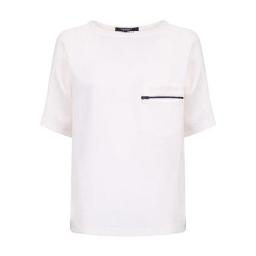Ster Wit T-Shirt & Polo Takaturna , White , Dames