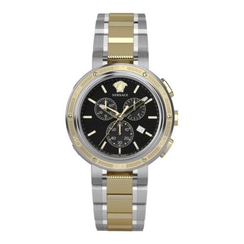 V-Extreme PRO 46Mm Chrono Horloge Versace , Gray , Heren