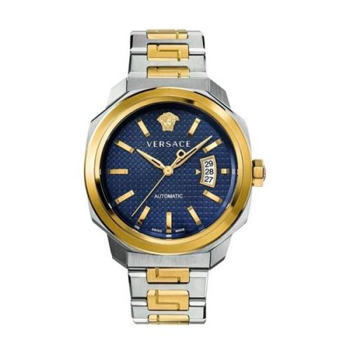 Greca Glam Automatisch Horloge voor Heren Versace , Gray , Heren