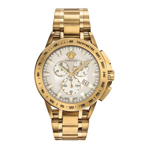 Sport Tech Quartz Watch Versace , Yellow , Heren