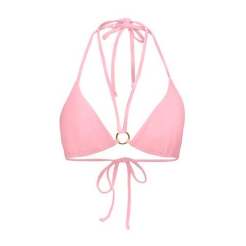 Valencia String-Tie Bikini Top Dames Only , Pink , Dames