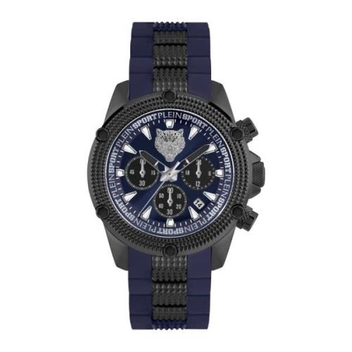 Hurricane Chrono Horloge Plein Sport , Blue , Heren