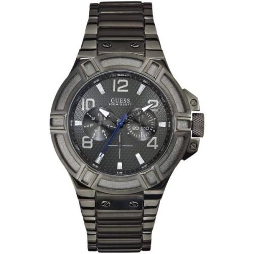 Rigor Multifunctioneel Analoog Quartz Roestvrij Stalen Horloge Guess ,...