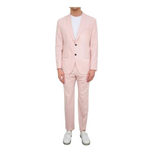 Elegant Rosa Suit Hugo Boss , Pink , Heren