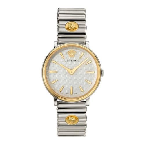 V Circle Dameshorloge Bicolor Versace , Multicolor , Dames