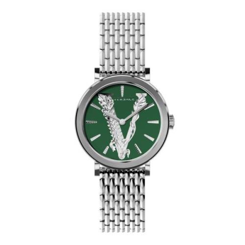 Virtus Barocca Horloge Versace , Gray , Dames