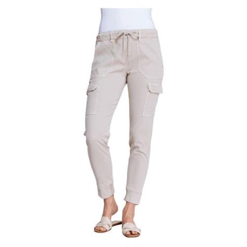 Cord-Cargo trousers Daisey Beige Zhrill , Beige , Dames