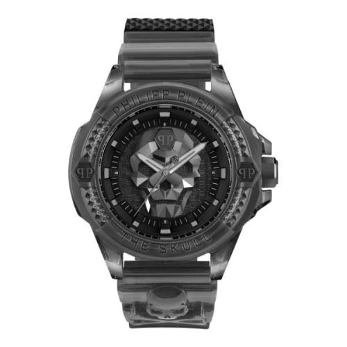 The $kull Synthetic Horloge Philipp Plein , Black , Heren