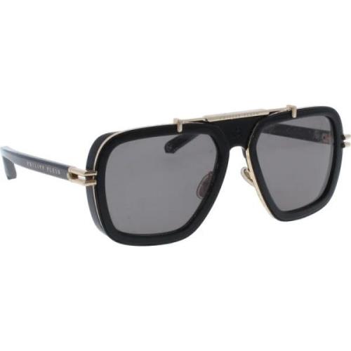 Heren Icon Zonnebril Philipp Plein , Black , Heren