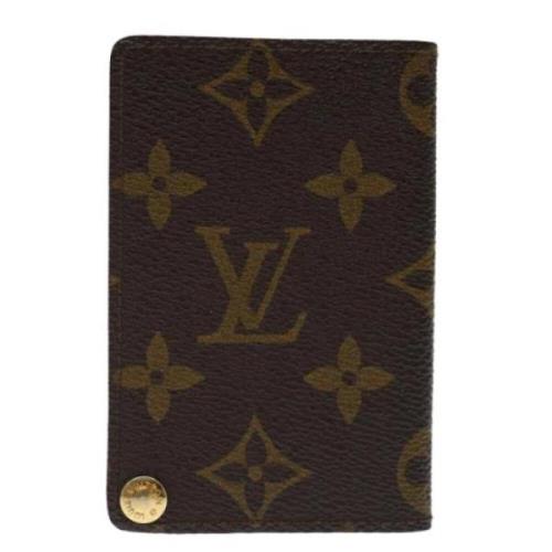 Pre-owned Canvas wallets Louis Vuitton Vintage , Brown , Dames