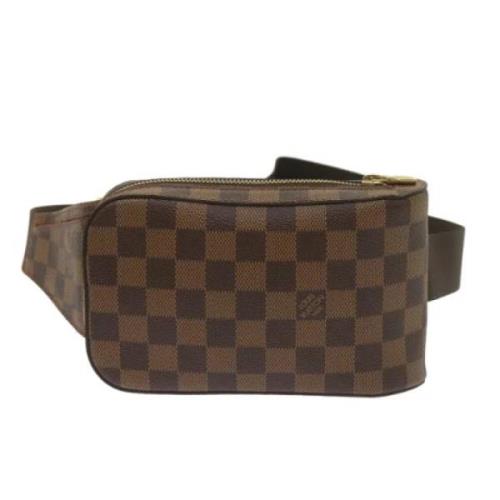 Pre-owned Canvas louis-vuitton-bags Louis Vuitton Vintage , Brown , Da...