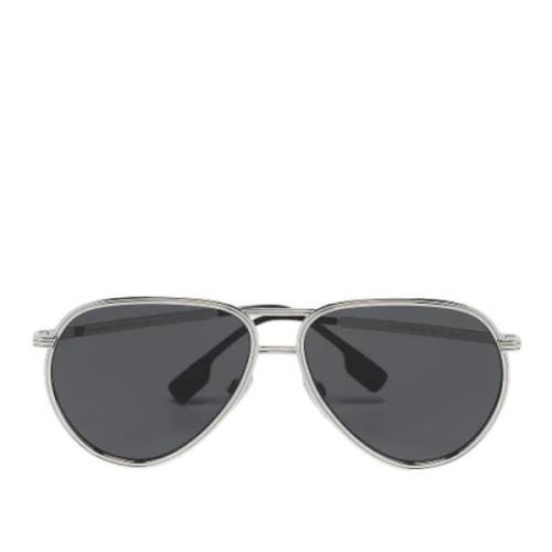 Pre-owned Acetate sunglasses Burberry Vintage , Gray , Heren