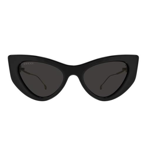 Platte Voorkant Cat-Eye Zonnebril Gg1565S Gucci , Black , Unisex