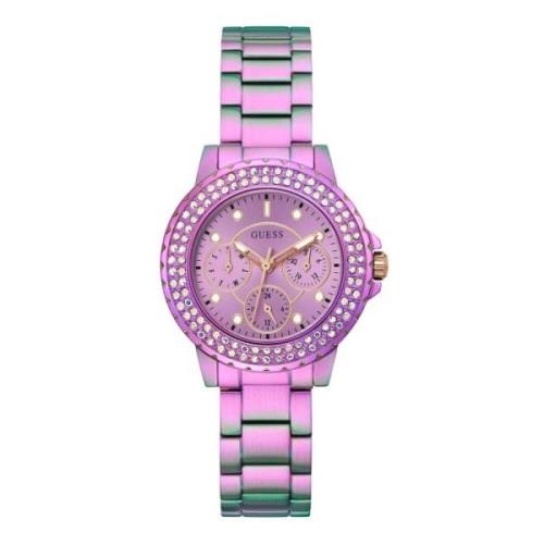 Kroonjuweel Armbandhorloge met Kristallen Guess , Multicolor , Dames