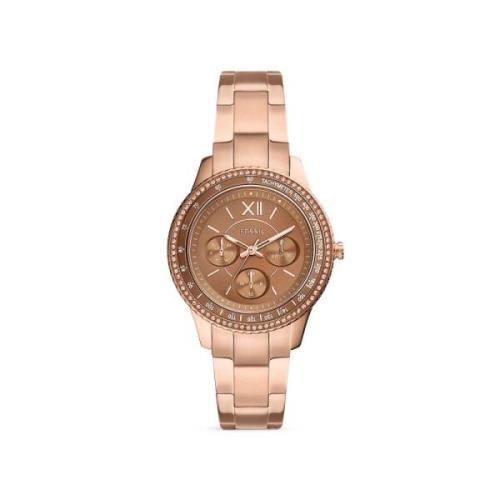 Stella Sport Multifunctioneel Roestvrijstalen Horloge Fossil , Pink , ...