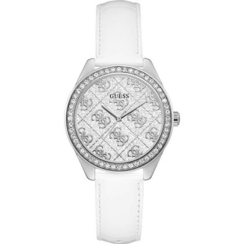 Elegante Dameshorloge Sugar Gw0098L1 Guess , White , Dames