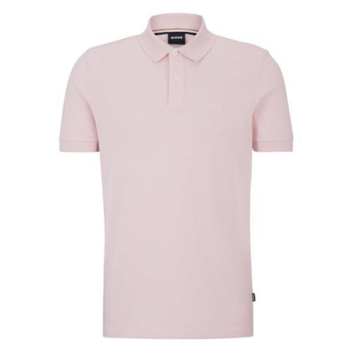Pallas Polo Shirt Hugo Boss , Pink , Heren
