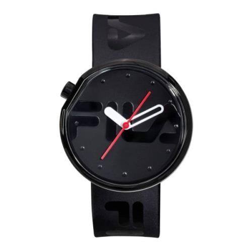 Sporty Unisex Watch Stylish Model Fila , Black , Unisex