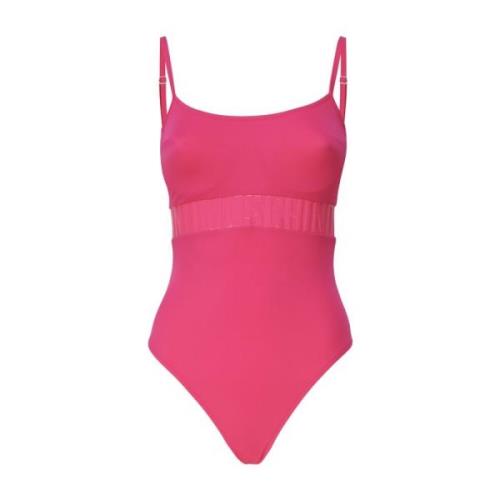 Fuchsia Badpak Moschino , Pink , Dames