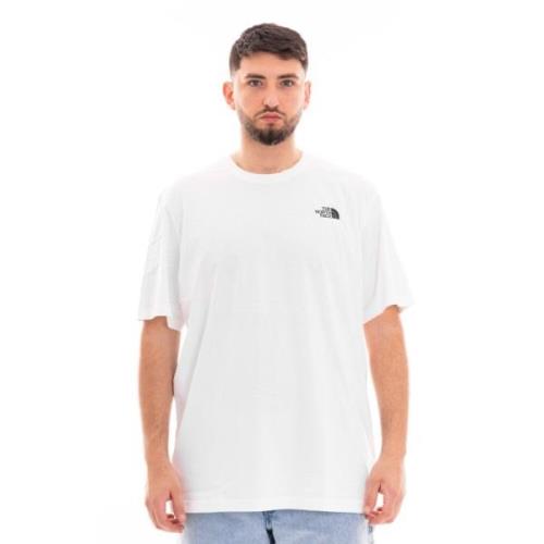 Redbox Korte Mouw T-shirt Mannen The North Face , White , Heren