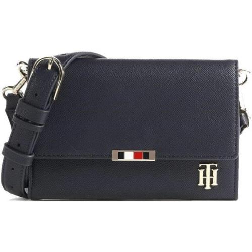 Crossover Sky Captain Schoudertas Tommy Hilfiger , Black , Dames