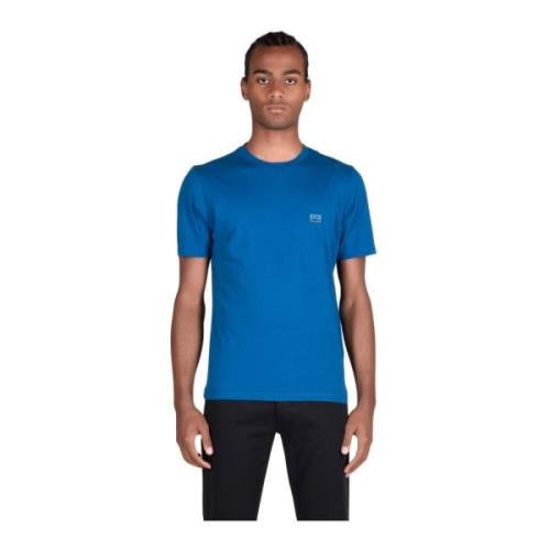 Katoenen T-Shirts C.p. Company , Blue , Heren