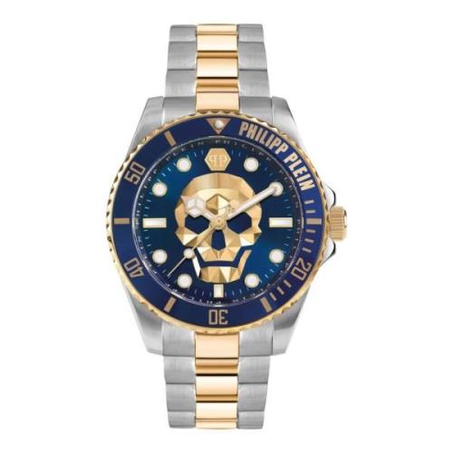The $kull Diver Horloge Philipp Plein , Gray , Heren