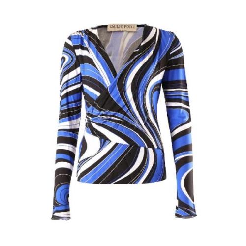 Pre-owned Fabric tops Emilio Pucci Pre-owned , Multicolor , Dames