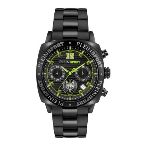 Wildcat Chrono Herenhorloge Philipp Plein , Black , Heren