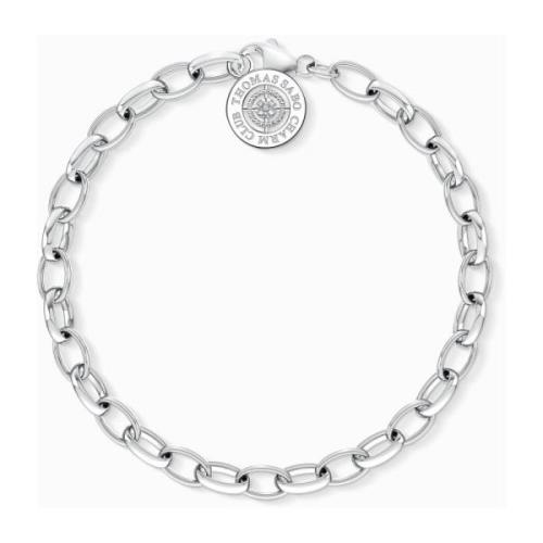 Armband met Charms en Carriers Thomas Sabo , Gray , Dames