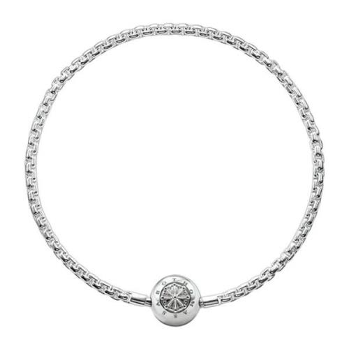 Sterling Zilver Karma Beads Armband - Elegant Ontwerp Thomas Sabo , Gr...