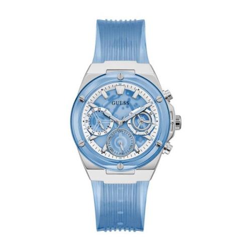 Blauw Bio-Based Horloge Guess , Blue , Dames