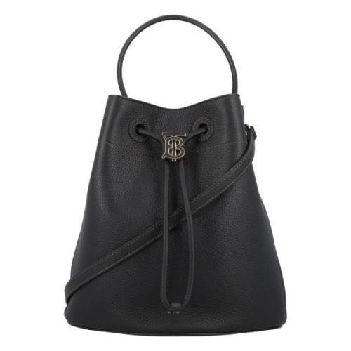 Trekkoord Emmer Tas Burberry , Black , Dames