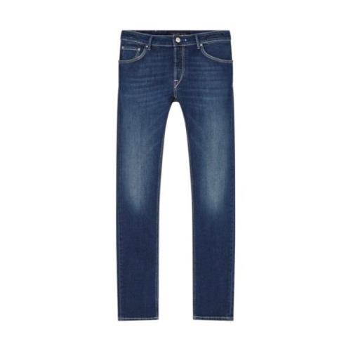 Klassieke Denim Jeans voor Dagelijks Gebruik Hand Picked , Blue , Here...