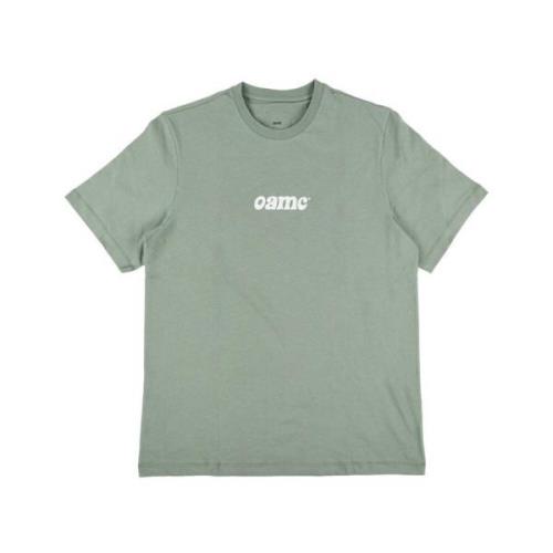 Retro Gebreid Chesire T-Shirt Oamc , Green , Heren