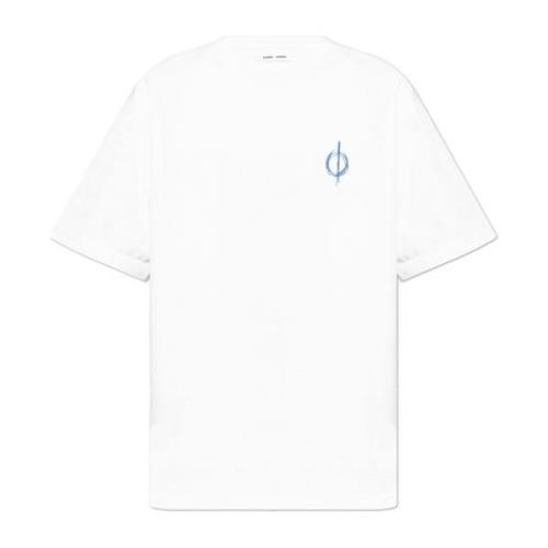 T-shirt 'Sacopenhagen' Samsøe Samsøe , White , Heren