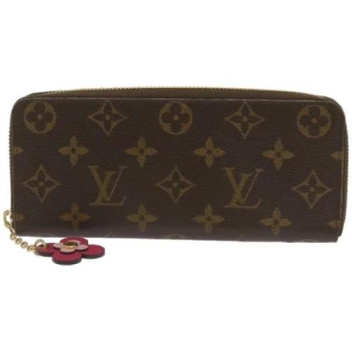 Pre-owned Canvas wallets Louis Vuitton Vintage , Brown , Dames