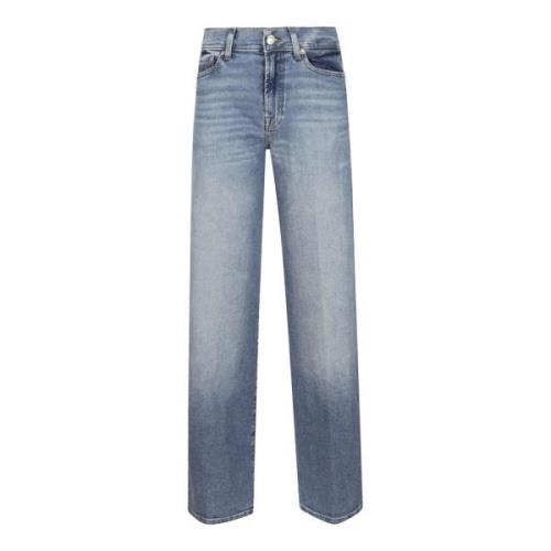 Luxe Vintage Love Soul Jeans 7 For All Mankind , Blue , Dames