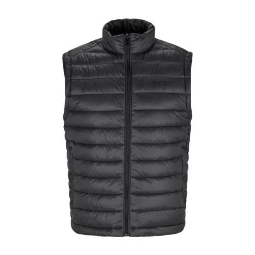 Mouwloos Gewatteerd Vest Boss , Black , Heren