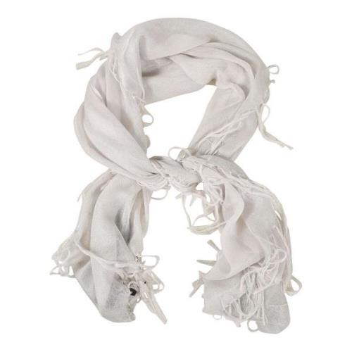 Elegante Sjaals Collectie Giorgio Armani , White , Dames