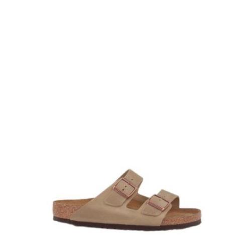 Sliders Birkenstock , Brown , Heren