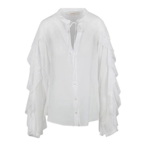 Stijlvolle Blouse Jucca , White , Dames