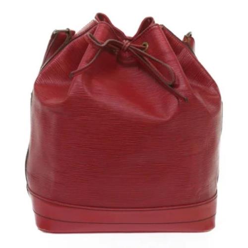 Pre-owned Leather shoulder-bags Louis Vuitton Vintage , Red , Dames