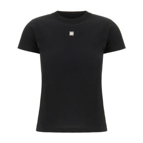 Casual Katoenen T-shirt Givenchy , Black , Dames
