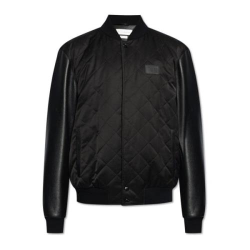 'Bomber' jack Alexander McQueen , Black , Heren