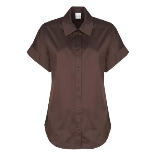Bruine Oriana Shirt Max Mara , Brown , Dames