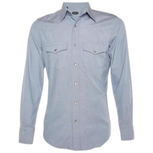 Pre-owned Cotton tops Tom Ford Pre-owned , Blue , Heren